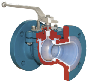 AZ Lined Reduced Bore One-Piece Ball Valve