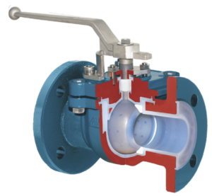 AZ Lined Full Bore One-Piece Ball Valve