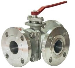 Arita ARB36FEL Ball Valve 3-Way L-Port Full Bore