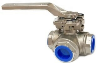 Arita ARB36L Ball Valve 3 Way L-Port
