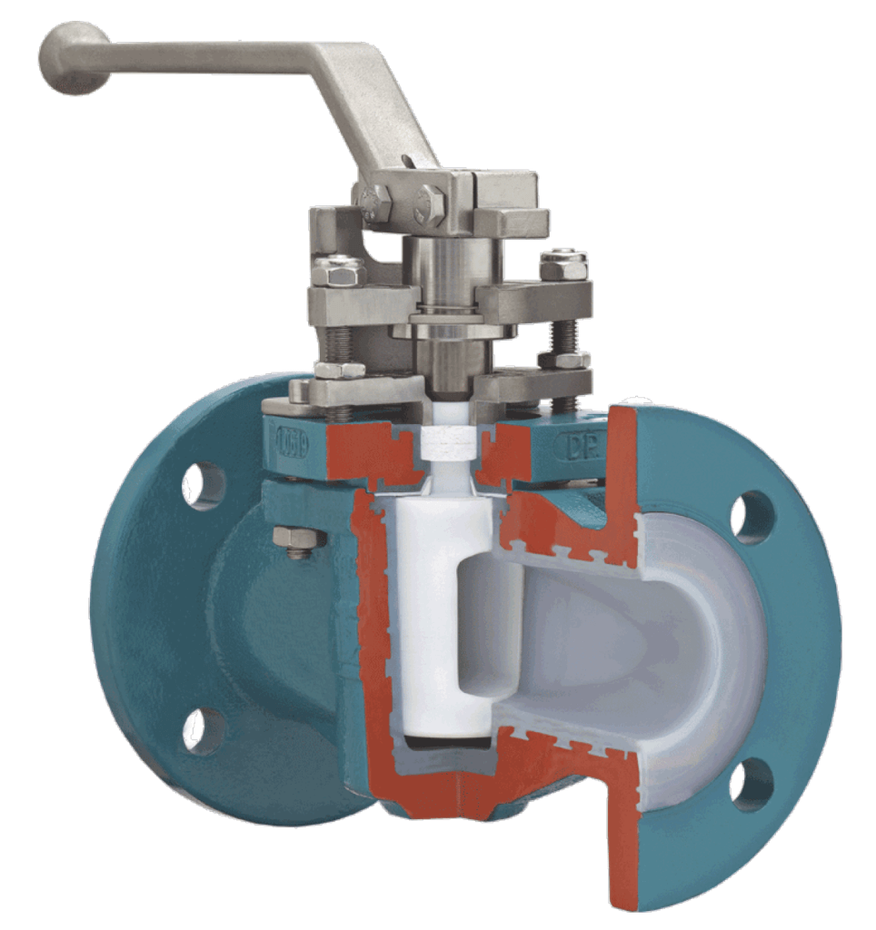 AZ Lined Plug Valve with Chemical Seal for Fluctuation Temperatures