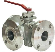 Arita ARB36FET Ball Valve 3-Way T-Port Full Bore