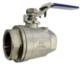 Arita ARTTBS Ball Valve 2PCE Full Bore Ball Valve Lockable