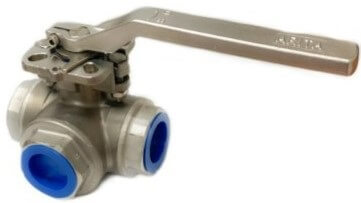 Arita ARB36T Ball Valve 3 Way T-Port