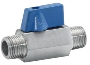 Arita ARTBMM Ball Valve M/M Mini Ball Valve